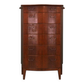 Commode en acajou, design danois, années 1960, fabricant : Øm Mobelfabr