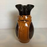 Handmade anthropomorphic pitcher