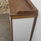 Parisian buffet wood kitchen