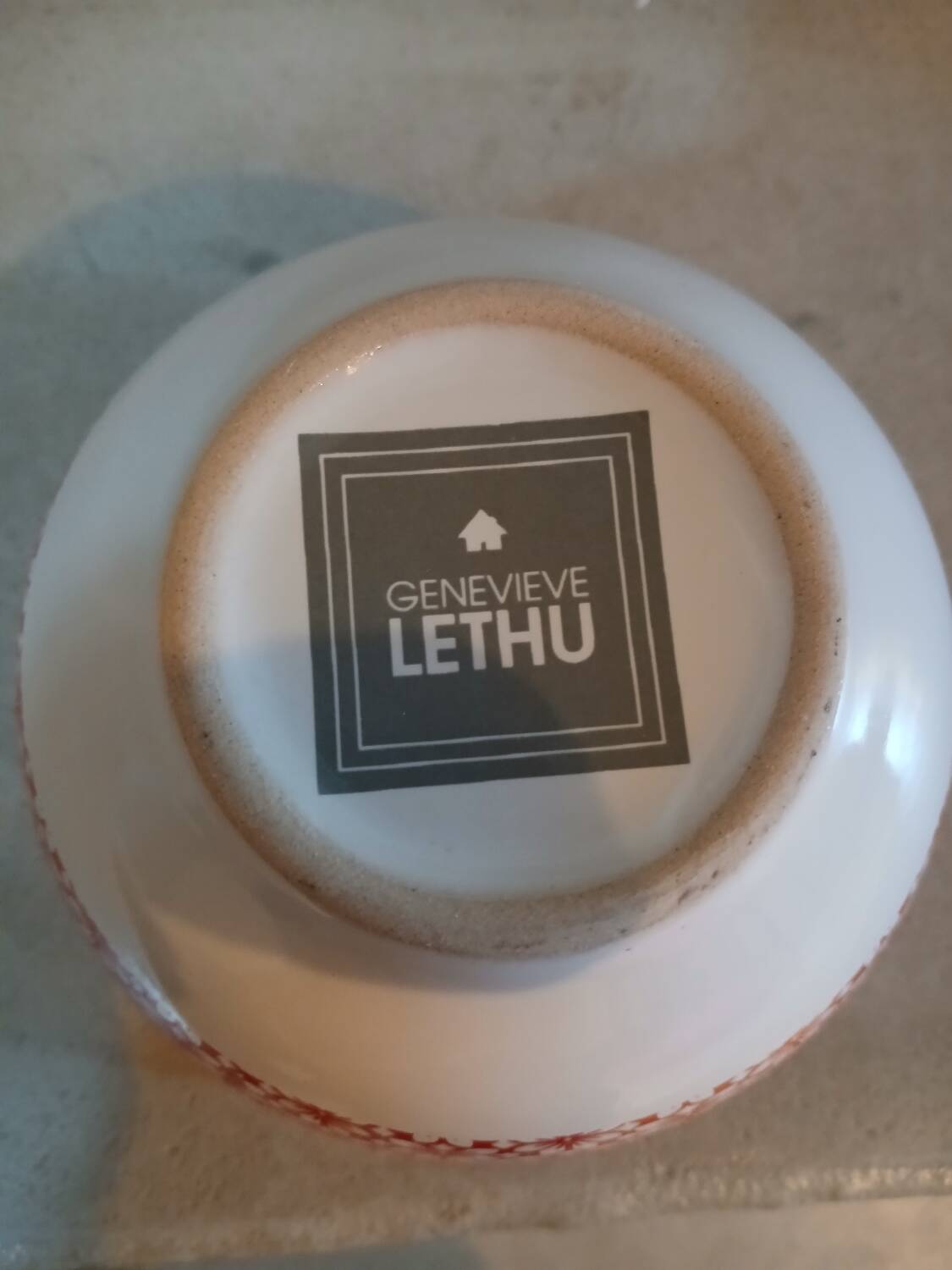 4 bols Geneviève Lethu