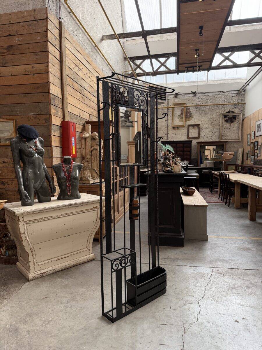 Art Deco entrance hall wardrobe
