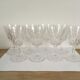 Verres à pied Cristal d'Arques modèle "Valençay"