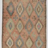 6x10 Kilim Turkish Nomadic Design Kilim Rug, 181x312 Cm
