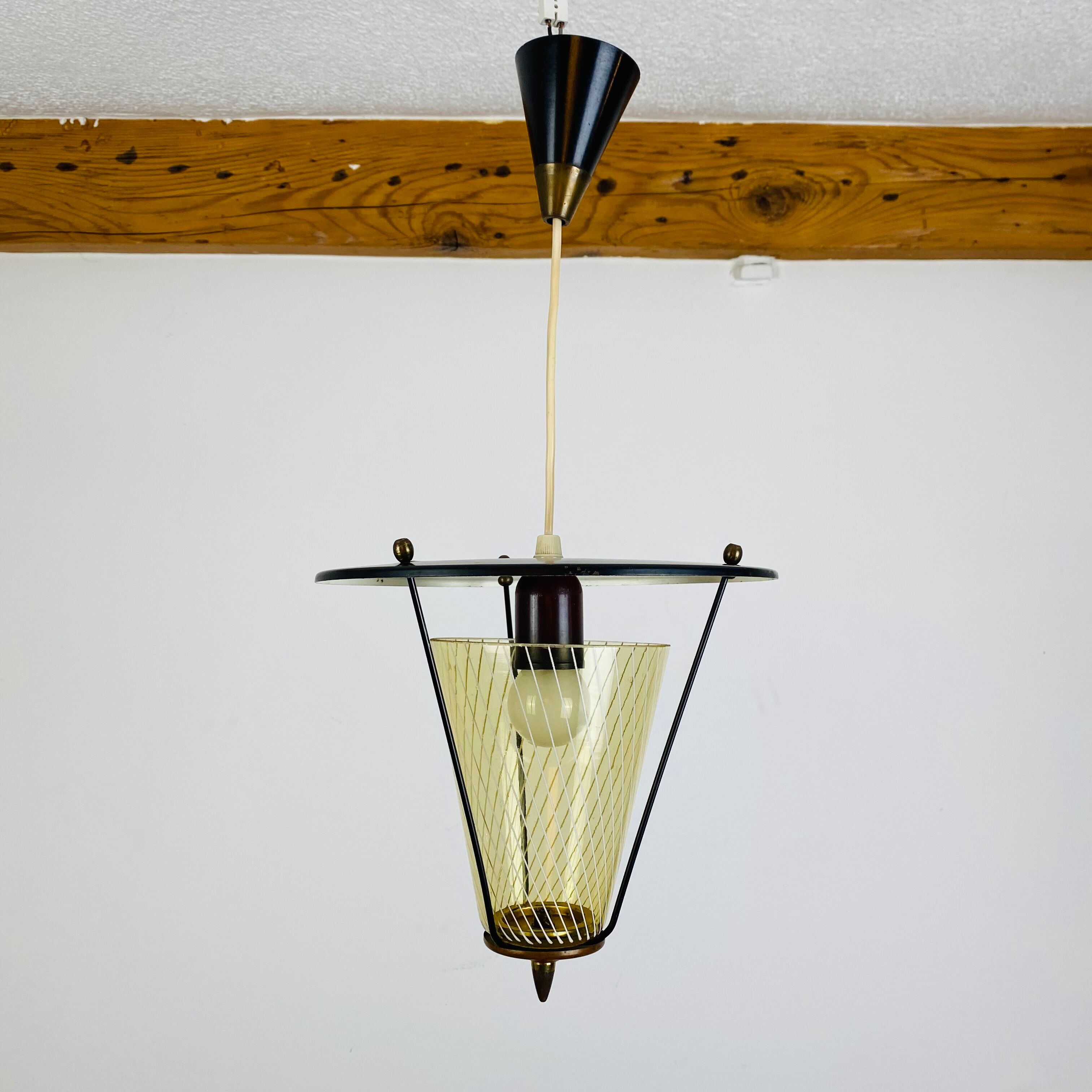 50s lantern pendant light