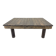 1950's vintage industrial wood & iron coffee table