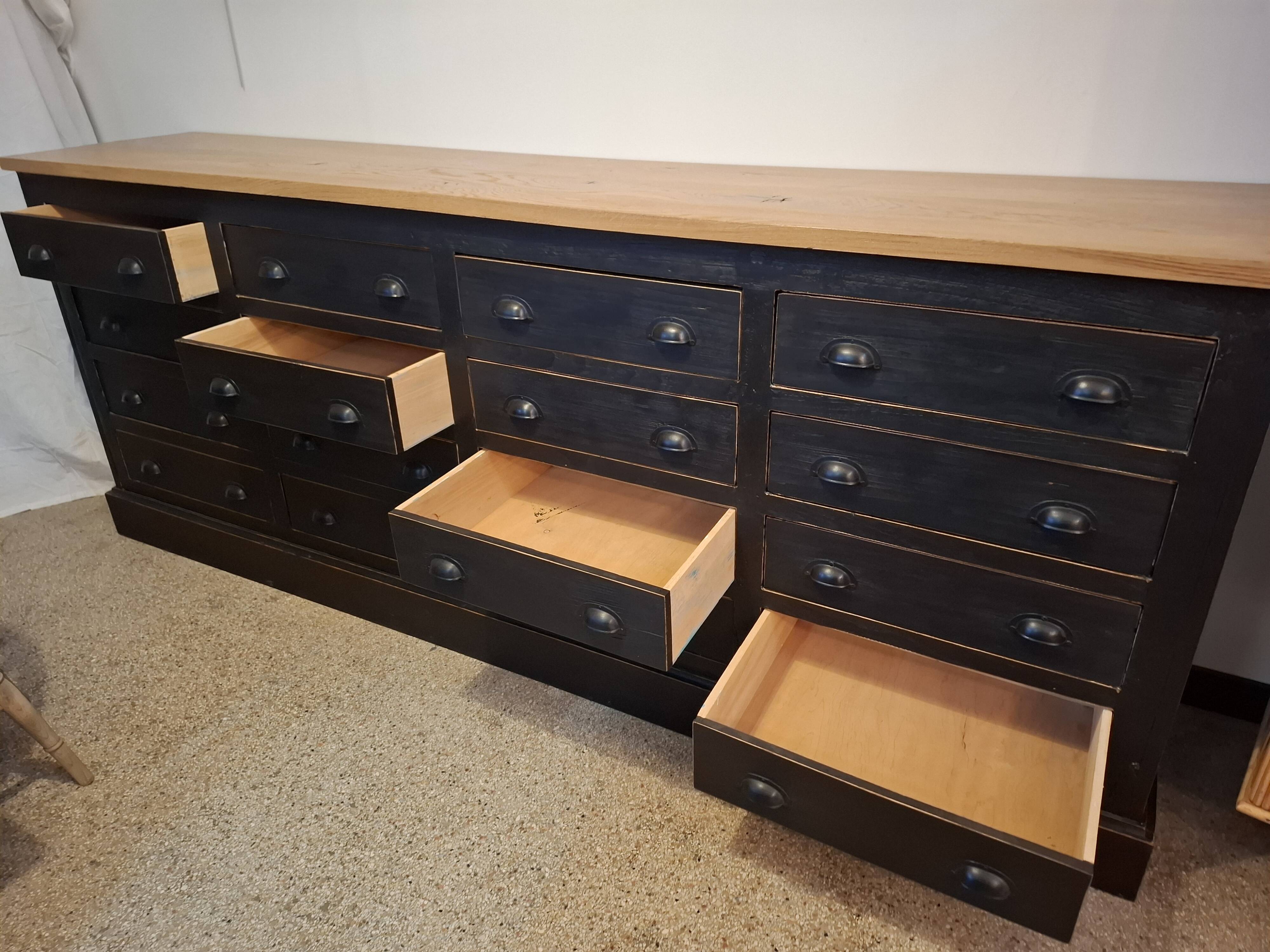 Drawer haberdashery cabinet