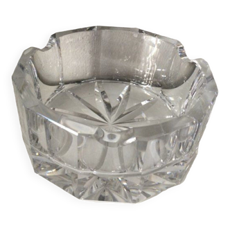 Heavy crystal ashtray Muller France 1930s