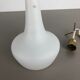 Original midcentury opal glass tube hanging light, italy, 1950