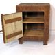 Dutch bedside marquetry Cork-folk art