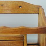 Wooden spice wall servant 60s/70s