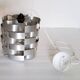 Vintage suspension Max Sauze in brushed aluminium.