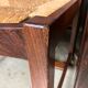 6 chairs rush Wenge Brutalist Mid Century