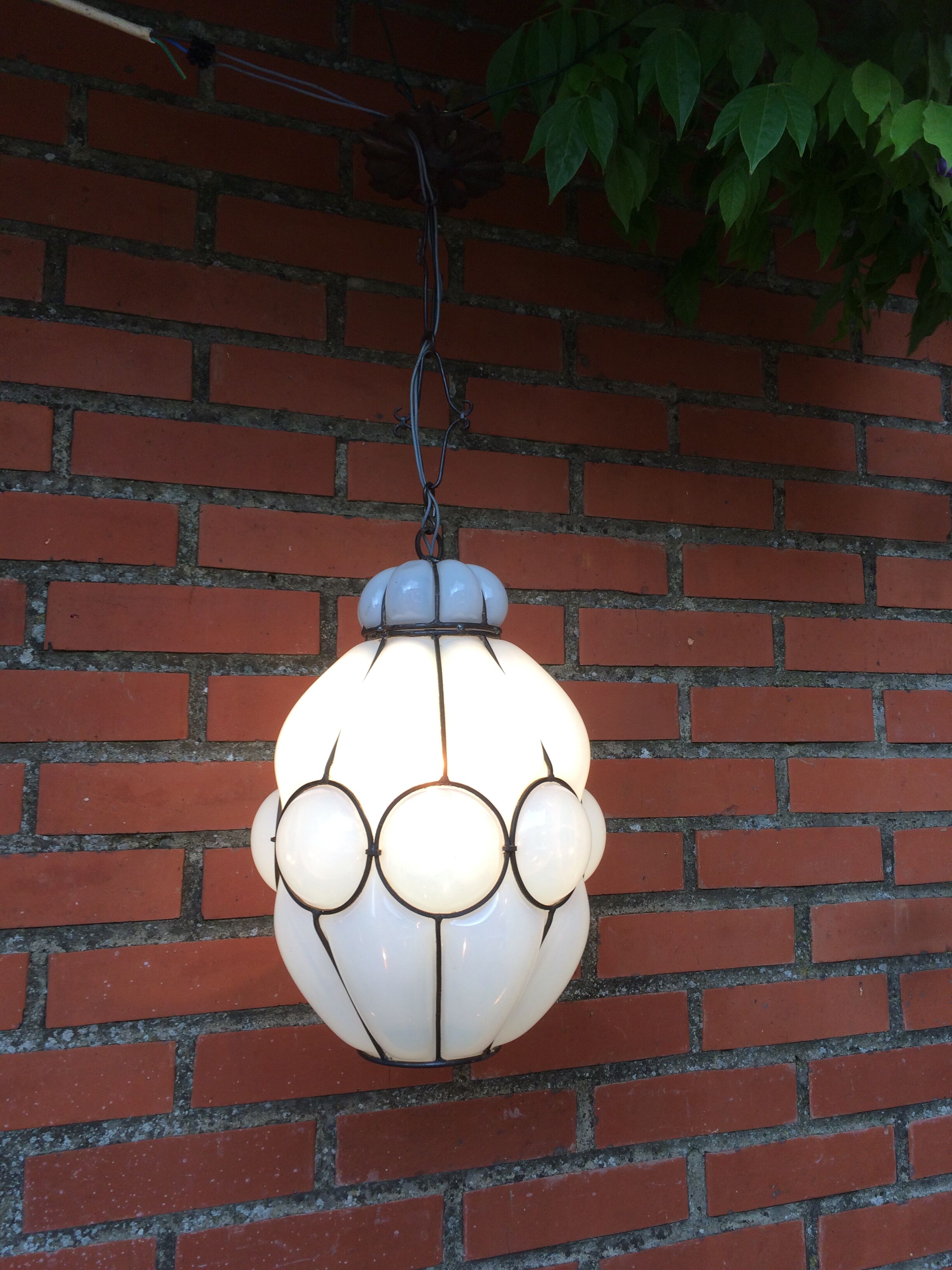 Murano blown glass hanging