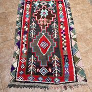 Tapis marocain vintage - Petit tapis Boujaad -  Tapis Boucharouit