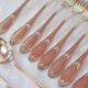 Suite de couverts ercuis pompadour pour 6 personnes