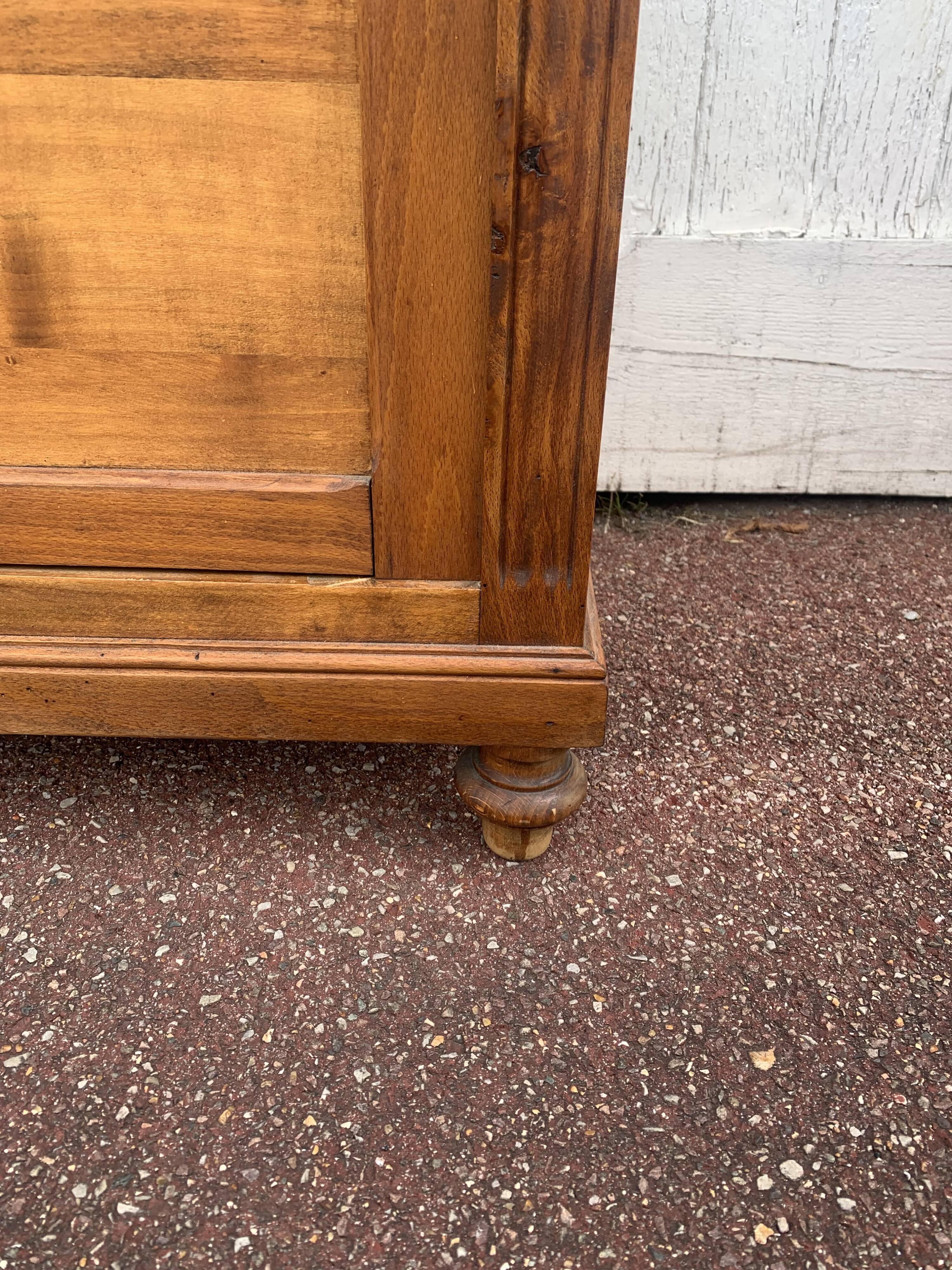 Armoire parisienne vitrée 1 porte