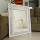 Vintage Boho rattan mirror from the 60s/70s 73*61 cm