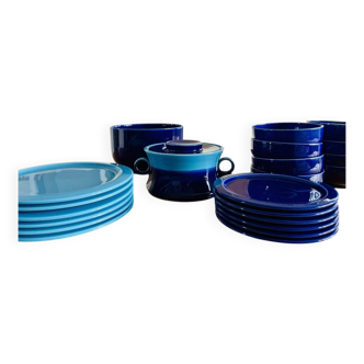 Service Rosenthal - bleu - collections rares