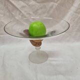 Crystal compote bowl, Italy Circa 1950
