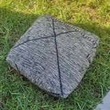 Moroccan carpet pouf