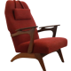 Armchair with footstool 'Vorchten'