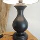 Vintage lamp wood 1980