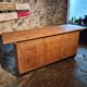 Vintage French Oak and Pine Counter – 1930s Shop Counter or Kitchen Island