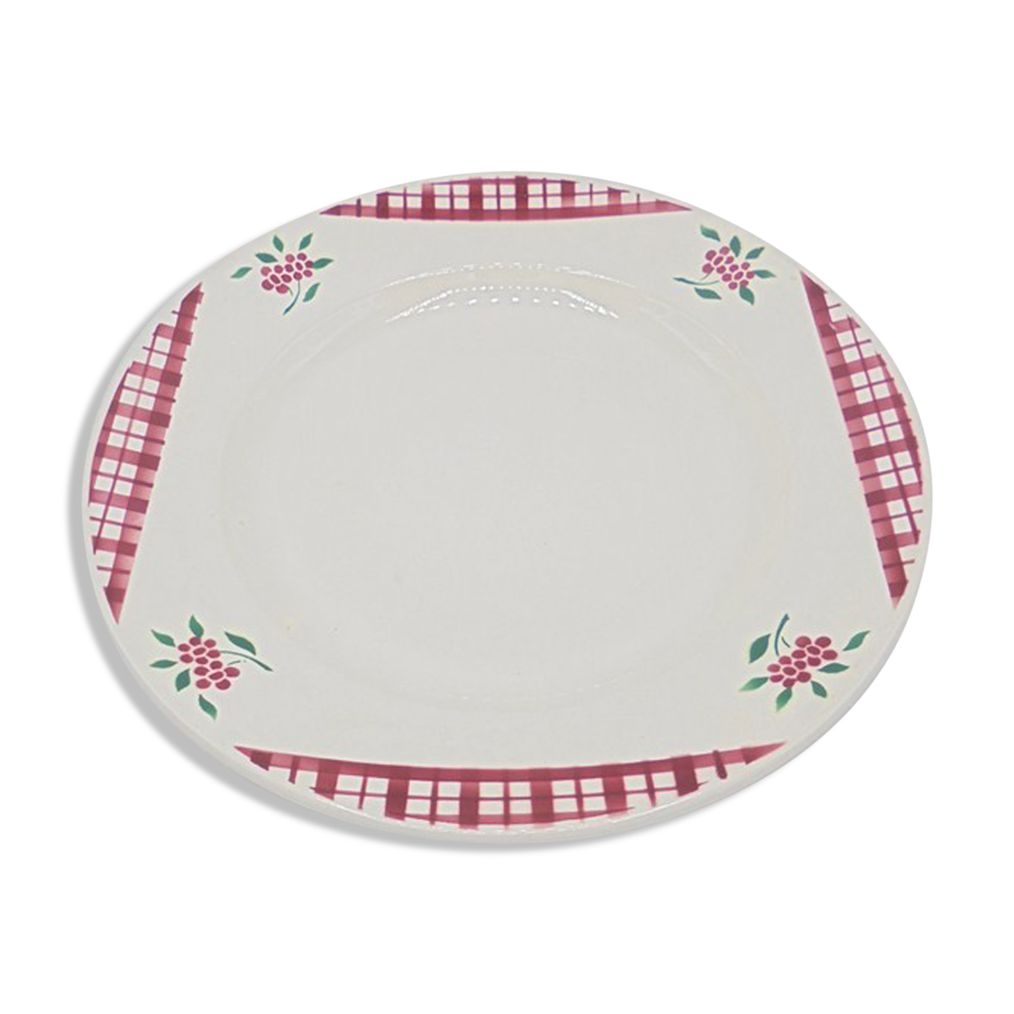 Plate Digoin Sarreguemines