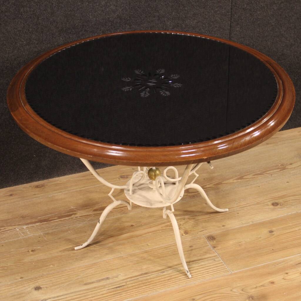 Table basse design française des années 60