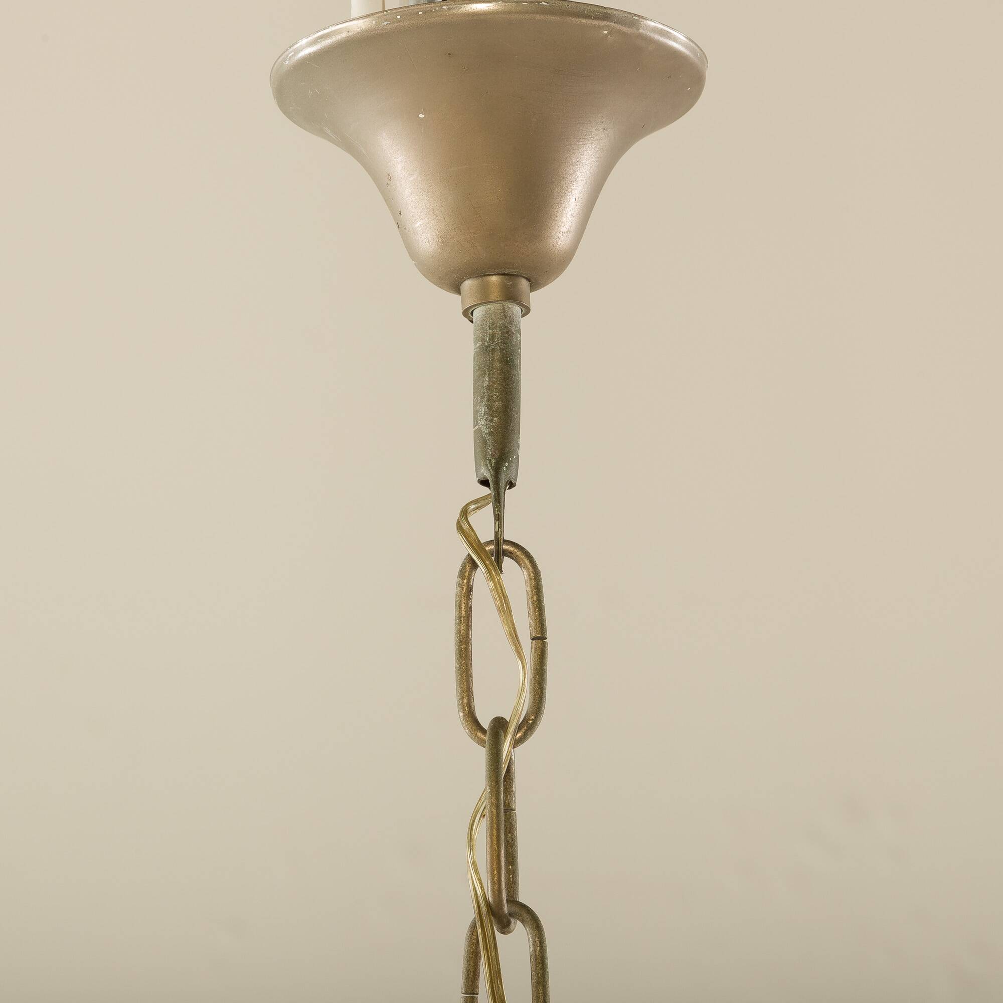 Petit chandelier Venini, Italie, années 1970