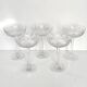 Set of 5 crystal champagne glasses from Saint-Louis | Gavarni model