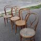 Series 8 mismatched bistro chairs
