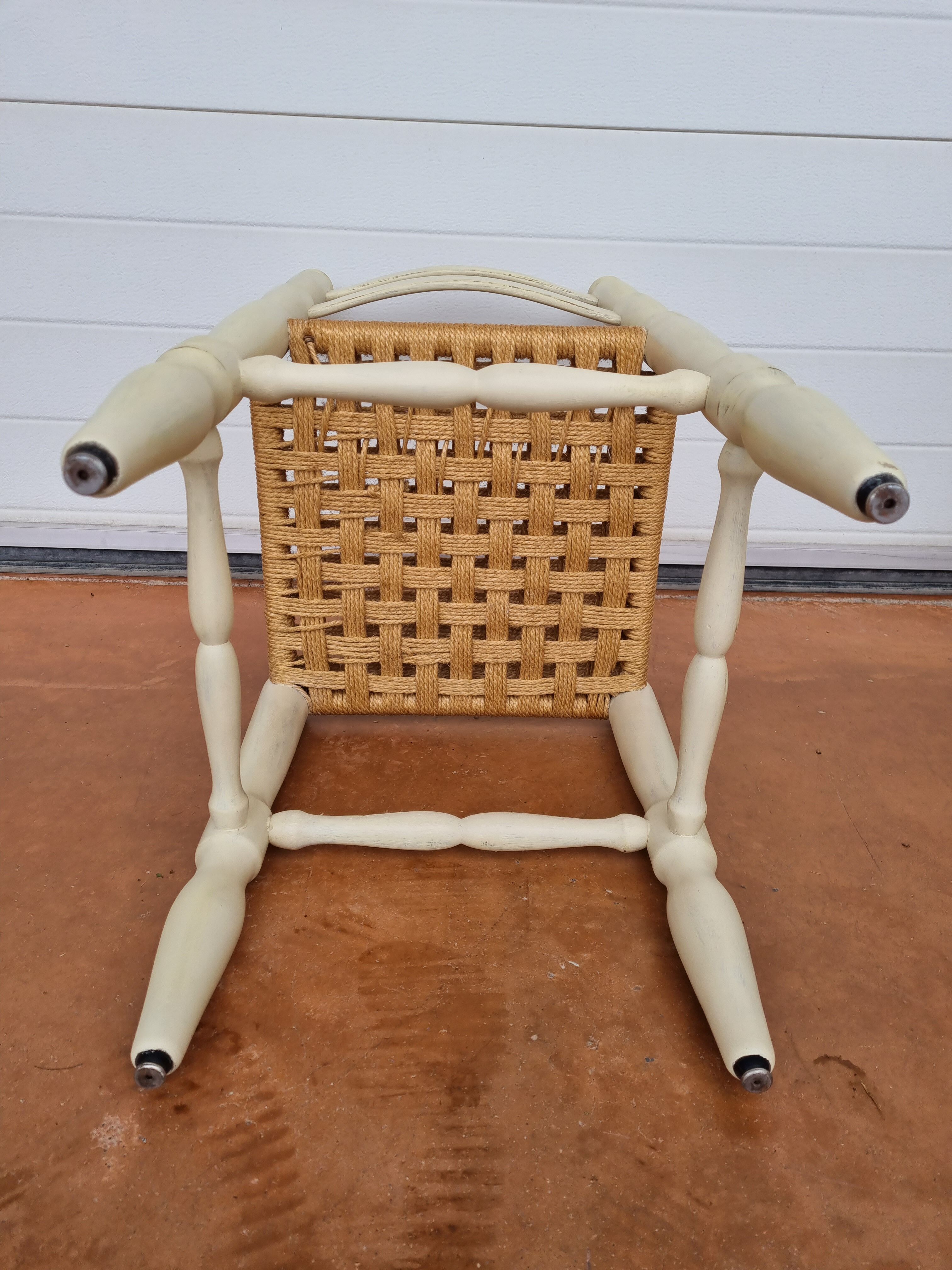 Vintage 50s vintage repatinées antique chairs