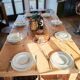 XXL solid oak kitchen island/worktop 180 x 105