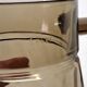 Very pretty black smoked glass pitcher from Lever in very good condition.