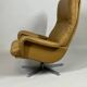 De Sede S231 Swivel Leather Armchair, 1960s