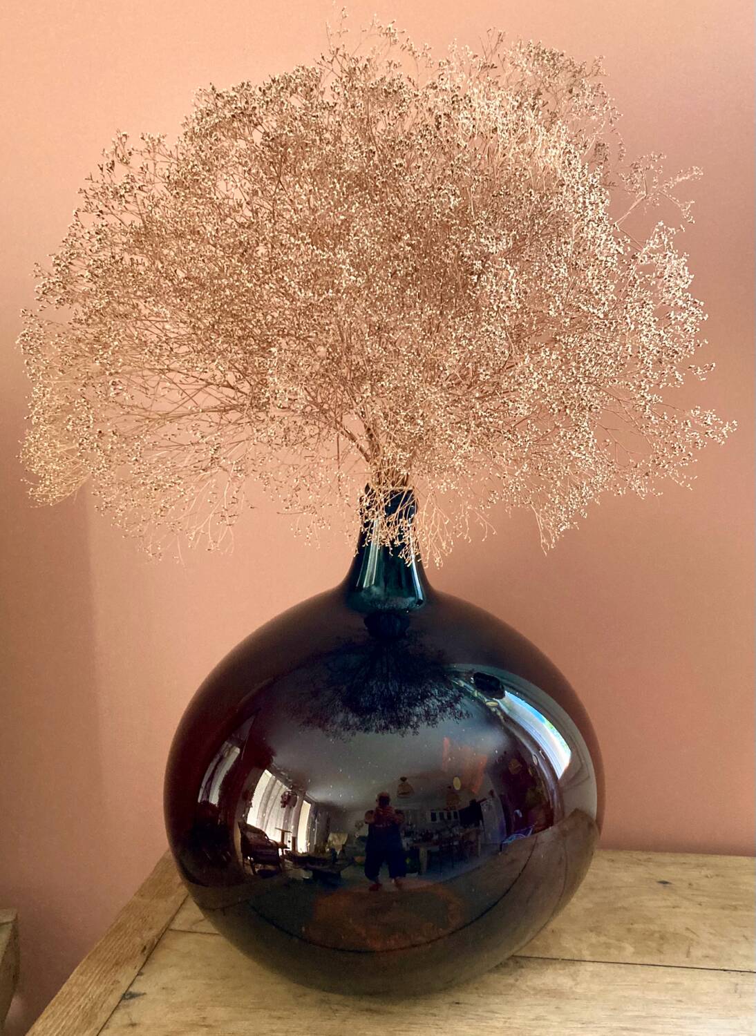 Antique amber demijohn 25-30L