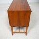 Vintage Scandinavian teak sideboard with writing surface, 1960s.