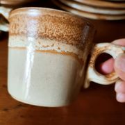 Coffee service and dessert in stoneware west Germany