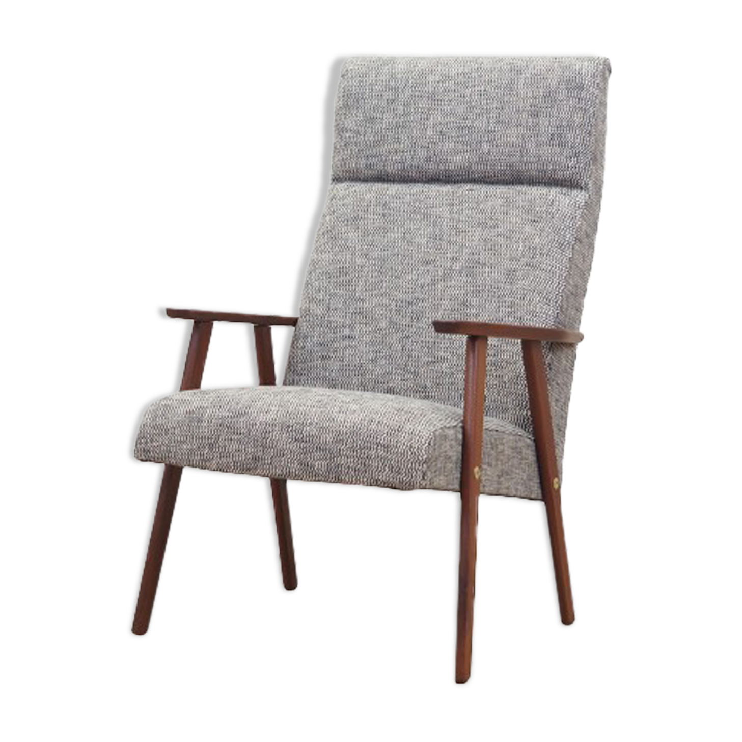 Fauteuil en acajou design danois années 1960 production: Danemark