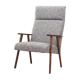Fauteuil en acajou design danois années 1960 production: Danemark