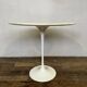 Oval pedestal table Eero Saarinene design Knoll international 1970 original marble