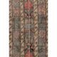 Vintage Turkish Oushak Rug Handwoven 52x712 cm