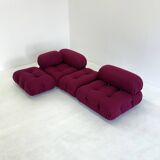 Canapé modulable Camaleonda Bordeaux par Mario Bellini pour B&B Italia