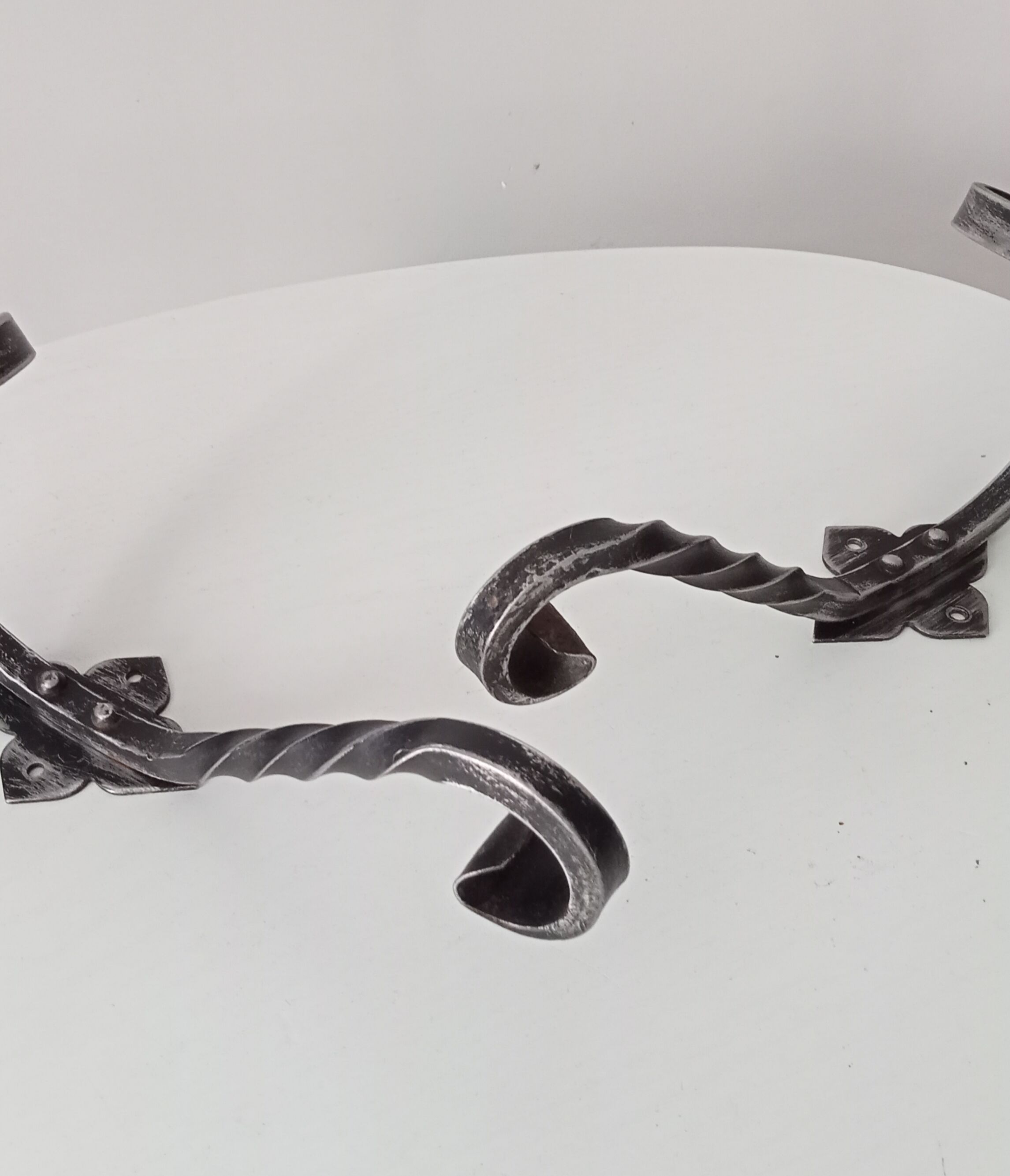 Pair of hooks wall coat rack 50/60s