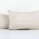 Set of 2 vintage kilim cushion covers 30x61 cm