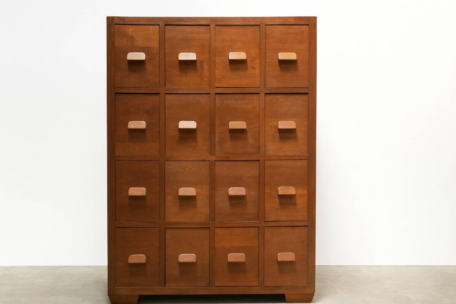 Vintage workshop cabinet with drawers