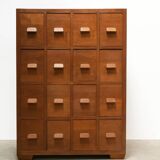 Vintage workshop cabinet with drawers