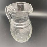 Carafe and stemmed glasses service