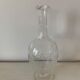 Carafe en verre ciselé ancien